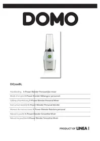Notice DOMO XPOWER DO700BL Blender