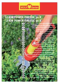 Notice Wolf Garten LIION PW 30B Taille-haies