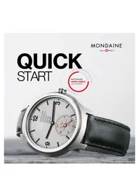 Notice Mondaine HELVETICA NO1 MH1.B2S80.LG Montre