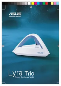 Notice ASUS LYRA TRIO MAPAC1750 Bezvadu maršrutētājs
