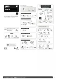 Notice Petzl BINDI 200 Lampe de poche