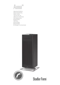 Notice STADLERFORM ANNA BIG Chauffage