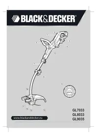 Notice BLACK & DECKER GL8033 мотокоса
