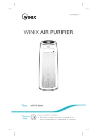 Notice Winix TOWER QS Purificateur d'air