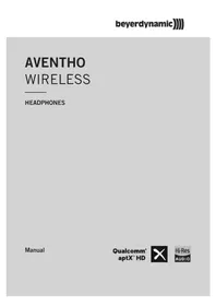 Notice BEYERDYNAMIC AVENTHO WIRELESS Ecouteur