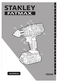 Notice STANLEY FMC600 Boor