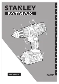 Notice STANLEY FMCK625 Boor