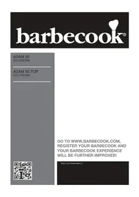 Notice BARBECOOK ADAM 50 TOP Grilli