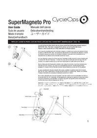 Notice CycleOps SUPERMAGNETO PRO Formateur de vélo d'intérieur