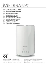 Notice MEDISANA AH 661 Humidificateur