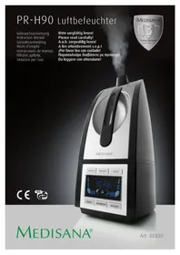 Notice MEDISANA PRH90 Humidificateur