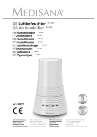 Notice MEDISANA AH 662 Humidificateur
