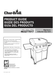 Notice CHAR BROIL 463277017 Barbecue