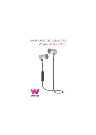 Notice WOXTER AIRBEAT BT7 Ecouteur