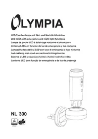 Notice OLYMPIA NL 300 Lampe de poche
