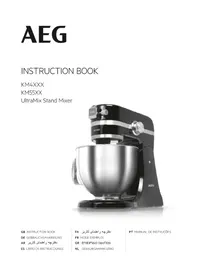 Notice AEG ULTRAMIX KM4300 Robot de cozinha