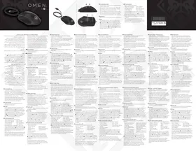 Notice HP OMEN 400 Souris