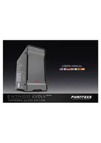 Notice Phanteks ENTHOO EVOLV ATX Unite Centrale