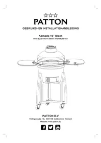 Notice Patton KAMADO 16” TABLE CHEF Barbecue