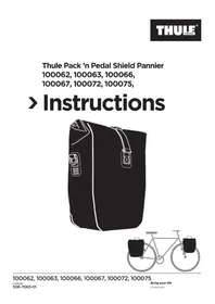Notice THULE PACK ’N PEDAL SHIELD PANNIER Sac