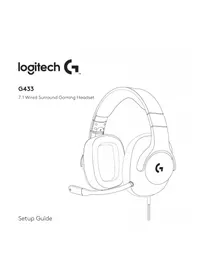 Notice LOGITECH G433 Casque audio