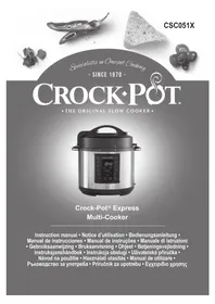 Notice CROCK POT EXPRESS CSC051X Slow cooker