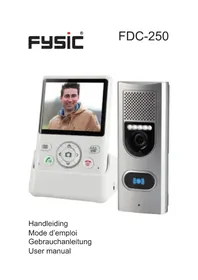 Notice Fysic FDC250 Sonnette de portes