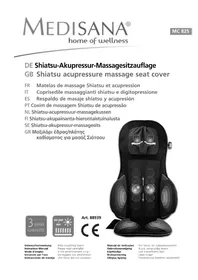 Notice MEDISANA MC 825 Massagegerät