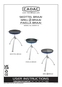 Notice CADAC SKOTTELBRAAI PAELLA Barbecue
