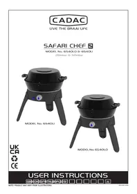 Notice CADAC SAFARI CHEF 2 Barbecue