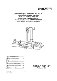 Notice Pro-User DIAMANT BIKE LIFT Porte-vélo