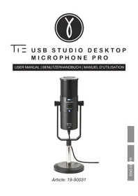 Notice TIE Audio TUR 88 SUPERNOVA Microphone