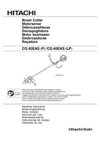 Notice HITACHI CG40EAS(P)(LA) Tosaerba