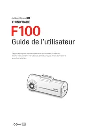 Notice Thinkware F100 Dashcam