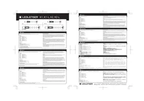 Notice Ledlenser K1L Lampe de poche