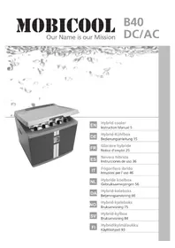 Notice Mobicool B40 ACDC Kühlschrank