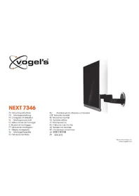 Notice VOGELS NEXT 7346 Support écran plat