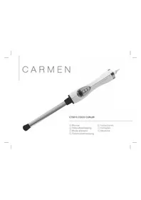 Notice Carmen COCO CURLER CT5015 Fer a boucler