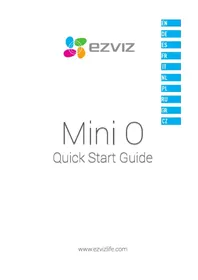Notice EZVIZ MINI PLUS Bezpečnostní kamera