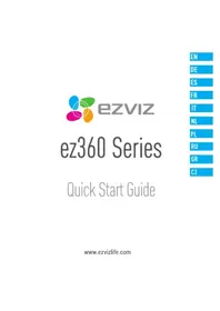 Notice EZVIZ EZ360 PLUS Bezpečnostní kamera