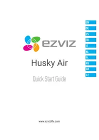 Notice EZVIZ HUSKY AIR Bezpečnostní kamera