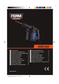 Notice Ferm HDM1028 Perceuse