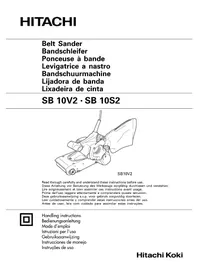 Notice HITACHI SB 10V2 WA Levigatrice
