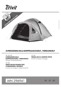 Notice CRIVIT HG03469B Tente
