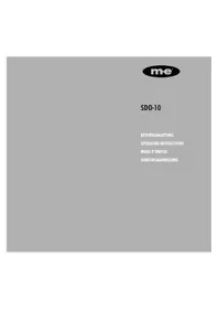 Notice ME SDO10 Interphone