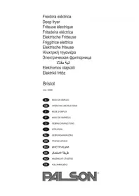 Notice PALSON BRISTOL 30498 Friteuse
