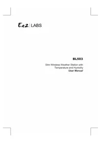 Notice Ea2 LABS BL503 Weather Station