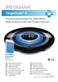 Notice MEDISANA TARGETSCALE 3 Waagen