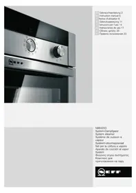 Notice NEFF N8642X3 Cuiseur vapeur