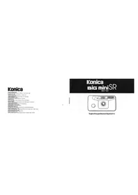 Notice KONICA MINOLTA BIG MINI SR BM100 Appareil photo